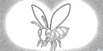 bee Coloring Pages To Print